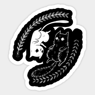 Cats in love Sticker